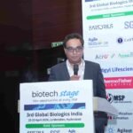 Dr Vishwas Kaveeshwar presenting at 3rd Global Biologics India, 22-23 April 2026